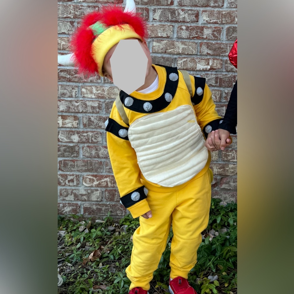 Kids Bowser Halloween Costume (4T) - Picture 2 of 11